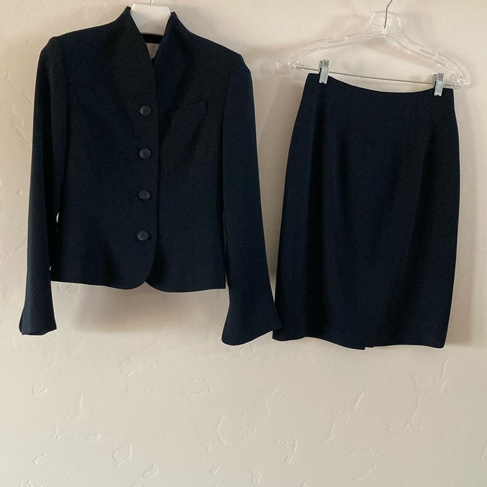 Navy Blue David Findlay Wool Suit